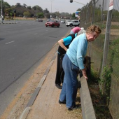 Elderly residents take up Mashaba’s call to clean
